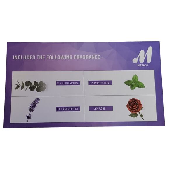 Fragaroma Shower Bombs 10 ct Eucalyptus Peppermint Lavender Rose Essential Oils - Picture 3 of 6